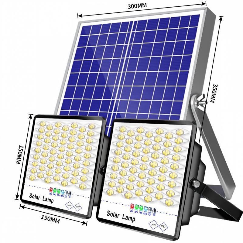 luzes externas movidas a energia solar